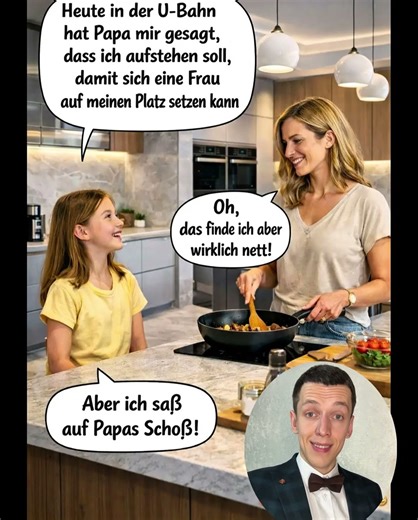 Mutter und Tochter in der Küche #funny #anekdote #flachwitz #memes #witze #comedy