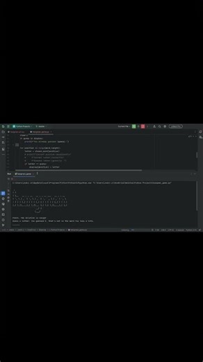 I Built a Hangman Game In Python 😳