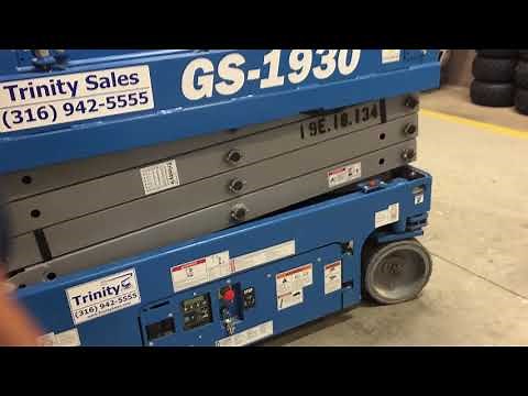 Genie Slab Scissor Emergency Down Procedure