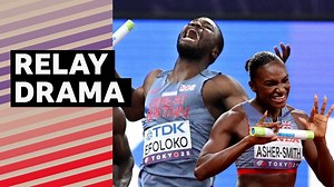 World Athletics Championship: Great Britain women reach 4x100m relay final men miss out