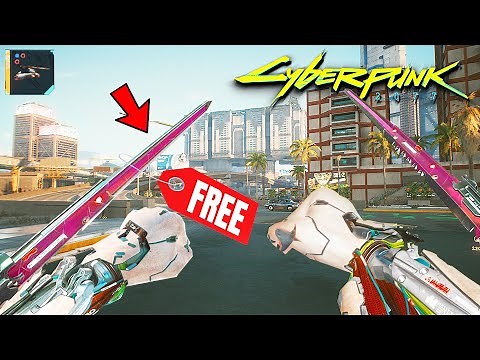 UNIQUE Legendary Mantis Blades In Cyberpunk 2077 - (How To Get Mantis Blades Location)