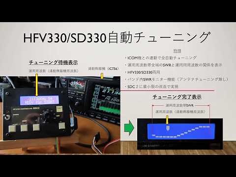 HFV330/SD330自動チューニング