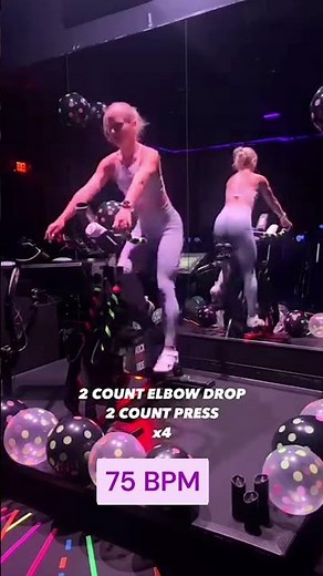 Fundamental spin class rhythm choreography