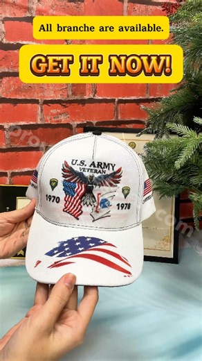 🧢 Introducing our customized classic cap designed specifically for veterans! ⭐️ Available for all branches. Take it a step further by adding your rank or rating to make it a personal keepsake. ⭐️ Crafted with care and attention to detail. 🛒 Click Shop now to get yours! 📦🎖️ | The Ex-Soldier 2023