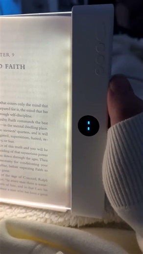 Reading Book Page Light for Nighttime Comfort #shorts #v=_BaZ5l-BfV0