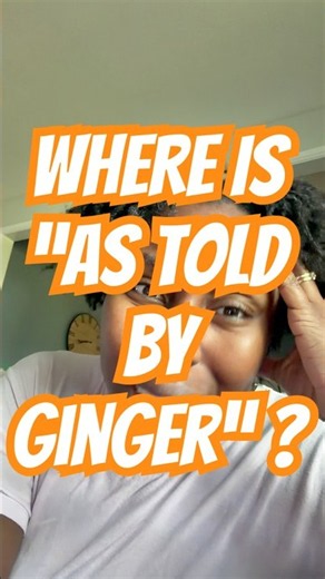 Any girl that was that girl knows that “As Told by Ginger “ was tea! #paramountplus #90skid