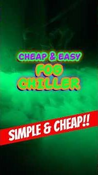 Make Creepy Low-Lying FOG