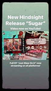 New music just released! Stream the full EP here: https://open.spotify.com/album/3wcVhDNh0pEpkLKBbe13ng?si=UOfavocmSXWXnjGY47Pn6A | Hindsight
