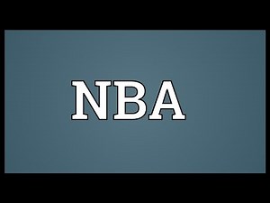 NBA Meaning