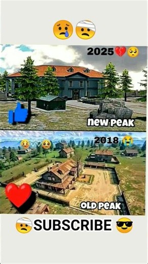OLD PEAK 🤕 VS NEW PEAK 🤡 #shorts #oldfreefire ‪@Flaming-yt1‬