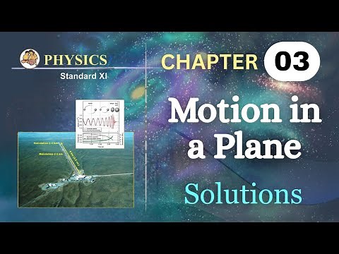 Motion in a Plane class 11 physics chapter 3 exercise solutions