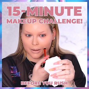 768K views · 18K reactions | THE 15-Minute Makeup CHALLENGE While SINGING! | NikkieTutorials | Facebook