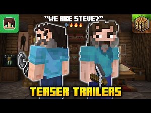 (Comparison) A Minecraft Movie Teaser in Minecraft! - RECRAFTED STUDIOS x KiandraOMG