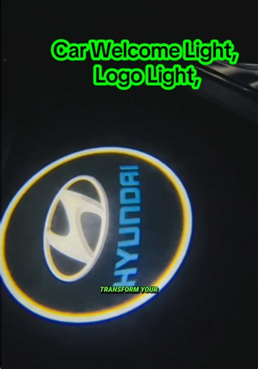 Elevate Your Car with Luxury Logo Welcome Lights