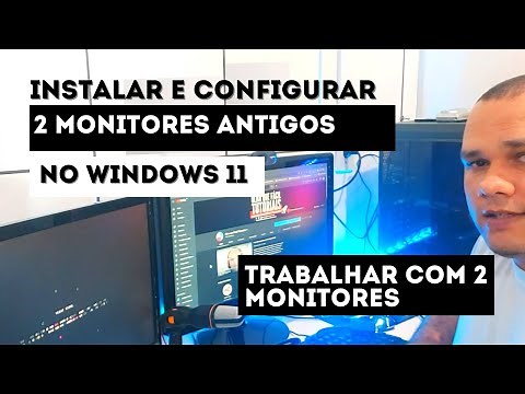 HOW TO USE 2 VGA MONITORS ON PC WITH WINDOWS 11 (2022)