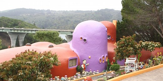 Inside a real-life $2.8 million 'Flintstones' home in California
