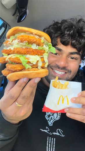 Joseph Mukbangs on Instagram: "McDonald’s Mukbang! 🍔🍟 #mcdonalds #mcchicken #mukbang #asmr #mukbangasmr"