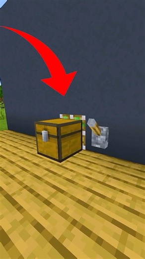 HIDDEN CHEST in MINECRAFT...