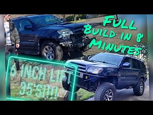 4th Gen 4Runner 8 Minute Transformation