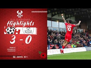 Match Highlights: Harriers 3-0 AFC Telford United 13/11/21