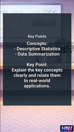 What is Descriptive Statistics?