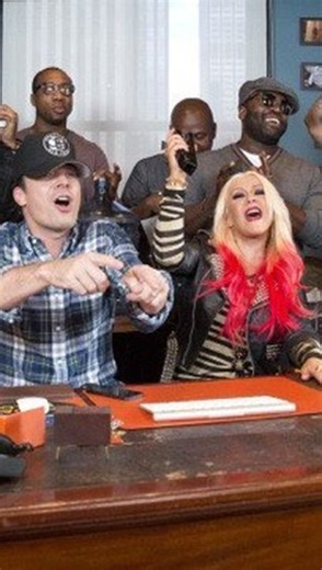 Xtina Music on Instagram: "Christina Aguilera, Jimmy Fallon & The Roots perform “Your Body” with office supplies in 2012 #christinaaguilera #xtina #jimmyfallon #oldschool #iconic #popculture #vocals #lotus"