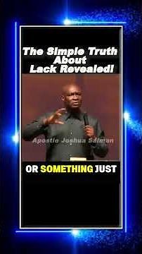 The simple truth about lack revealed