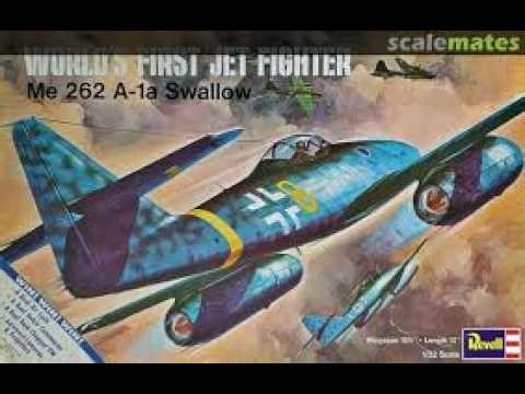 Revell's 1971 release of the Me 262 in 1/32 scale