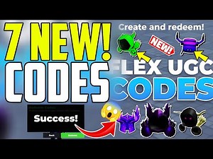 😱 FLEX UGC Codes 2026 | FREE Roblox UGC Items | 100% WORKING!