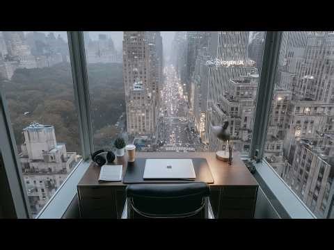 Deep Focus Work Music | Today’s Digital Workspace: Manhattan | For Calm Focus and Productivity