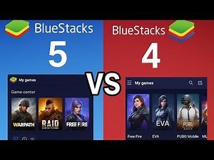 BlueStacks 5 vs BlueStacks 4,compare,which version is best for pc or phn