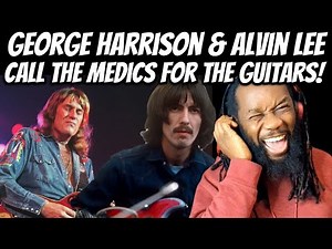 ALVIN LEE The bluest blue REACTION Ft GEORGE HARRISON - The guitars were bleeding their hearts out!