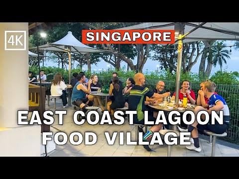 Singapore Best Food Centre Tour: Must-Try Local Hawker Center - East Coast Lagoon Food Village!