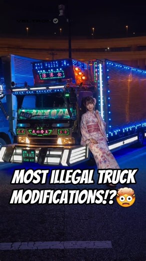 Weirdest Modifications from JAPAN⁉️🤨 #cars #truck #modification #japan