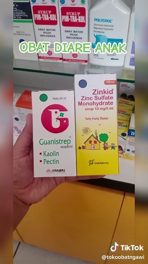 Obat Diare Terbaik untuk Anak: Guanistrep dan Zinkids