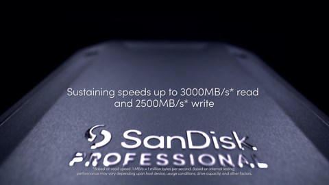 The SanDisk® Professional PRO-G40™ SSD