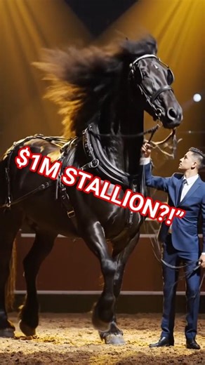 Colossal Black Stallion That Shocked the Auction | Giant Horse Power