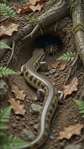 How a Four-Legged Reptile Became a Snake