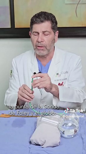 Colocación Correcta de la Sonda de Foley