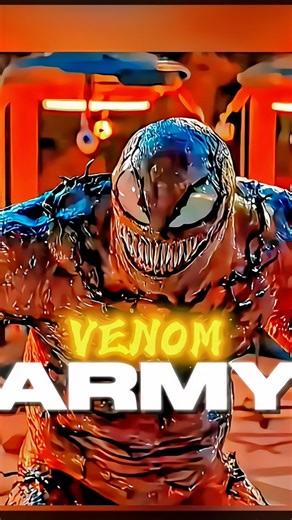5 Venoms vs Giant Monster 🤯 Epic Marvel Fan Edit UHD #Shorts”