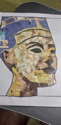 Grade 9 DIY Paper Mosaic Project