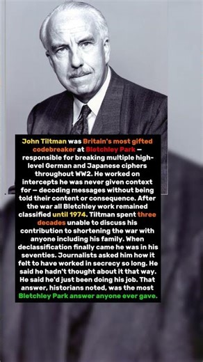 He Decoded the Message That Ended the War. Nobody Told Him What It Said for 30 Years