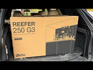 Red Sea Reefer G3 250 salt water aquarium unboxing and setup