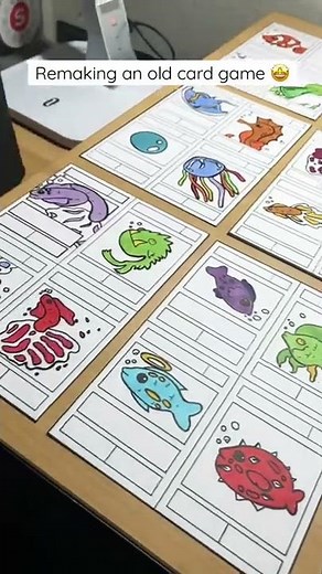 Remaking a 6 year old Homemade Trading Card Game