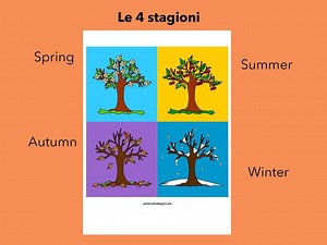 Inglese Le Stagioni