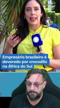 Crocodile devoured Brazilian businessman #biologohenrique #animals #smartanimal #biologist