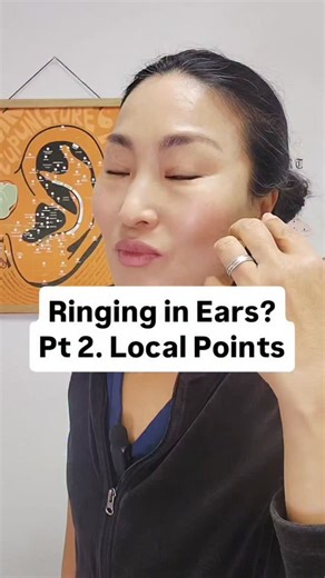 Comment “TINNITUS” if you want me to film the full treatment process If tinnitus changes when you touch around your ear or jaw, It may be structural, not just an ear issue. Try this local acupressure sequence: • Sanjiao 17 – use as a test point If it feels tender, structural tension may be involved Gently massage while breathing slowly • Gallbladder 12 (tip of the mastoid) Gentle back-and-forth massage for 5–10 seconds Helps release deep neck and ear tension • Sanjiao 21 Apply gentle pressure wh