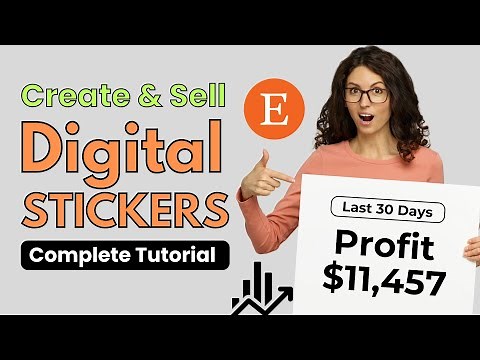 Create & Sell Digital Stickers: How I Made $25,000 In 1 Month