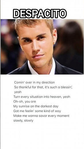 Justin Bieber - 'Despacito'(English Version)ft Luis Fonsi, Daddy Yankee