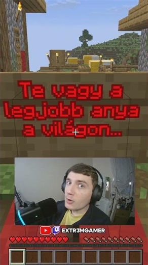 ❤️ Ezt küld el édesanyádnak! 🤣 | #minecraft #challenge #shorts #minecraftshorts #hun #fyp #fy